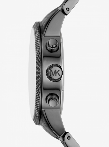 Oversized Hutton Gunmetal Watch