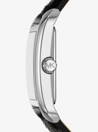 Michael Kors Monroe Leopard Print Calf Hair Watch