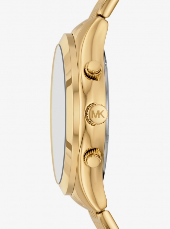 Michael Kors Oversized Aspyn Gold-Tone Watch