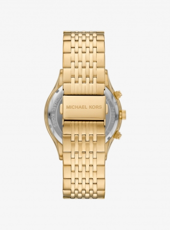 Michael Kors Oversized Aspyn Gold-Tone Watch