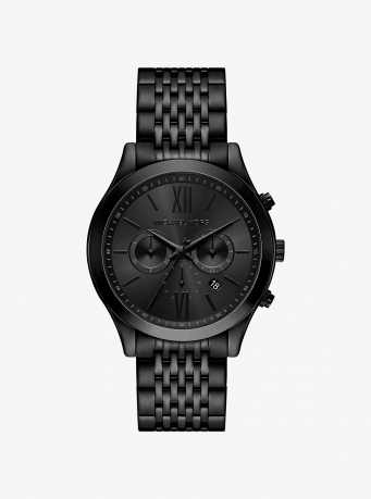Michael Kors Oversized Aspyn Black-Tone Watch