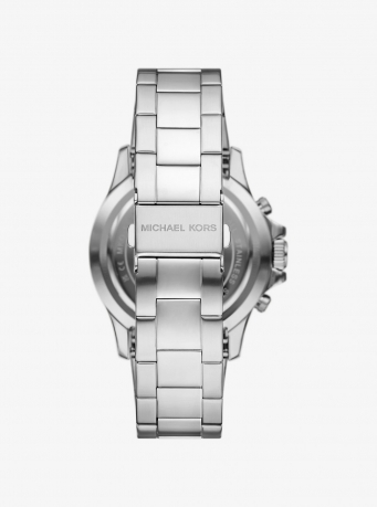 Michael Kors Oversized Everest Silver-Tone Watch