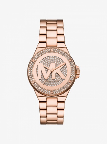 Lennox Pavé Rose Gold-Tone Watch