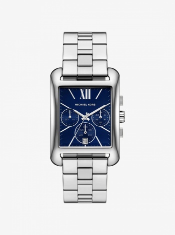 Monroe Silver-Tone Watch