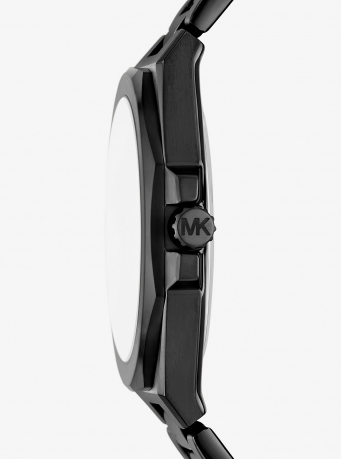 Michael Kors Oversized Callum Black-Tone Watch