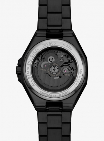 Michael Kors Oversized Callum Black-Tone Watch