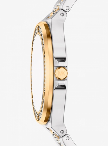 Lennox Pavé Two-Tone Watch