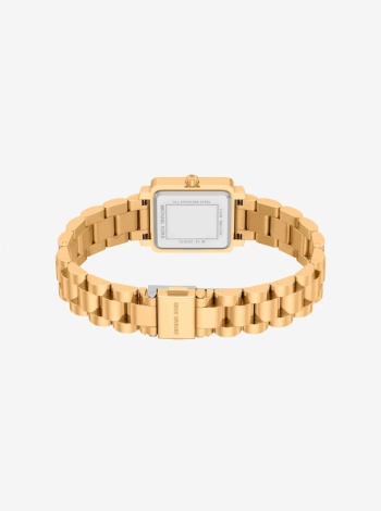 Petite Gwynn Pavé Gold-Tone Watch