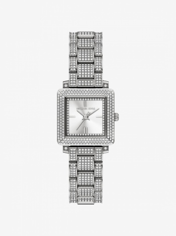 Petite Gwynn Pavé Silver-Tone Watch