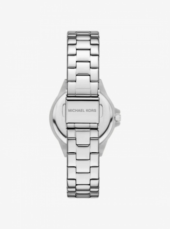 Lennox Mini Pavé Silver-Tone Watch