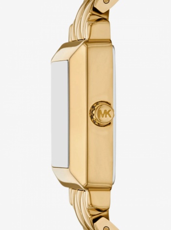 Petite Gwynn Pavé Gold-Tone Watch