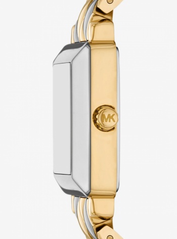 Petite Gwynn Pavé Two-Tone Watch