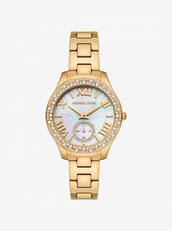 Liliane Pavé Gold-Tone Watch