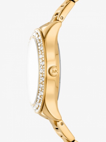 Liliane Pavé Gold-Tone Watch