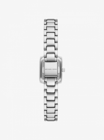 Micro Alane Silver-Tone Pavé Watch