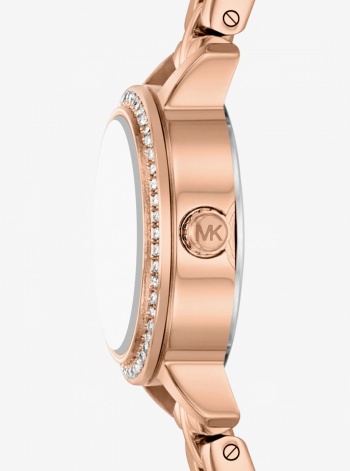 Micro Melissa Pavé Rose Gold-Tone Watch