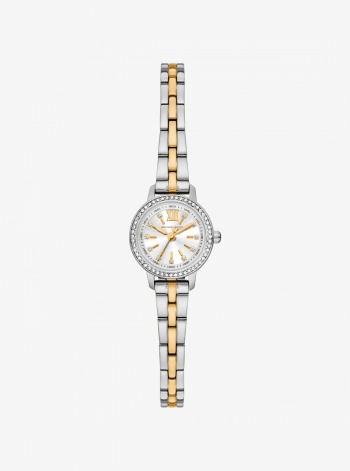 Micro Melissa Pavé Two-Tone Watch