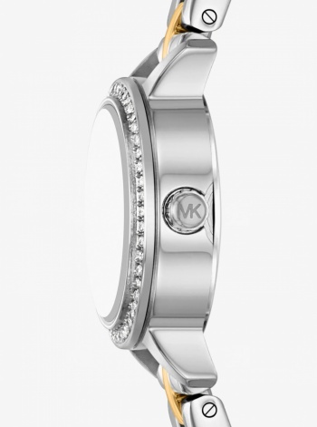 Micro Melissa Pavé Two-Tone Watch