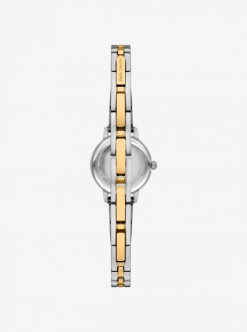 Micro Melissa Pavé Two-Tone Watch