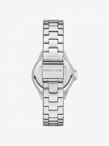 Mini Lennox Pavé Silver-Tone Watch