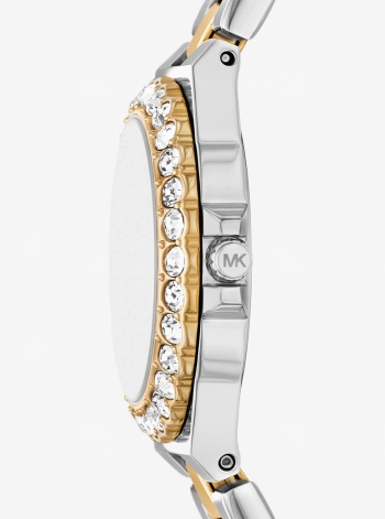 Mini Lennox Pavé Two-Tone Watch