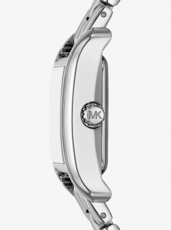 Michael Kors Mini Monroe Silver-Tone Watch and Jewelry Gift Set