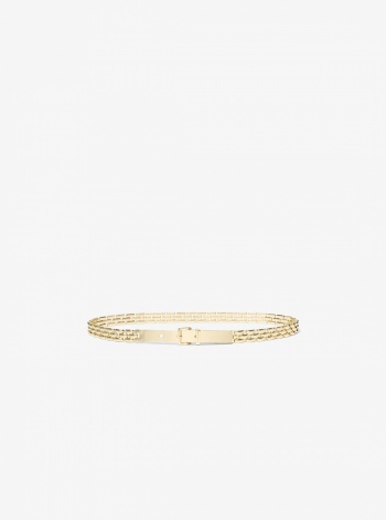 Gold-Tone Chain Belt