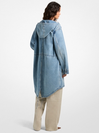 MICHAEL Michael Kors Hooded Denim Parka