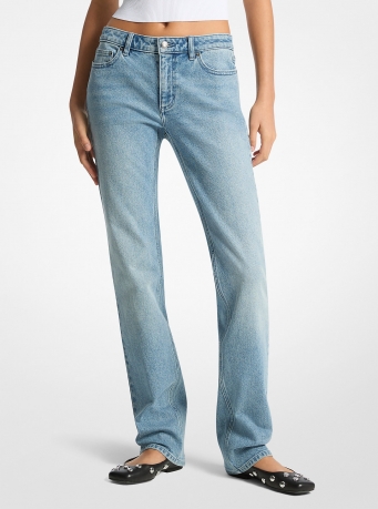 MICHAEL Michael Kors Stretch Denim Cigarette Jeans