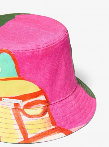 Michael Kors X Christina Zimpel Cotton Twill Bucket Hat