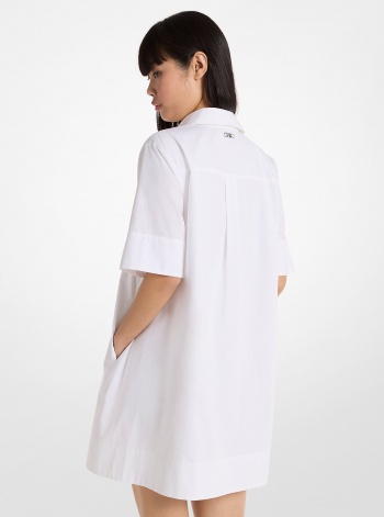 Michael Kors Cotton Poplin Shirtdress