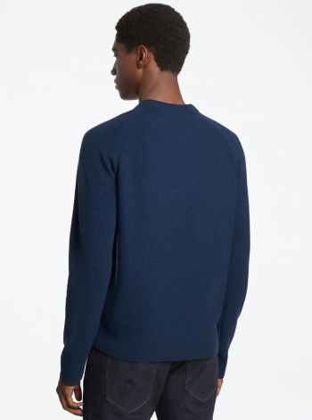 Michael Kors Mens Wool Blend Crewneck Sweater