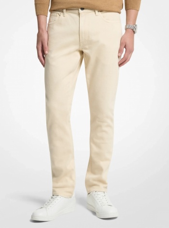 Michael Kors Mens Parker Slim-Fit Stretch Denim Jeans