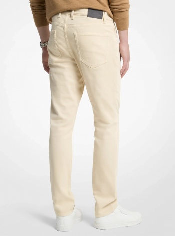 Michael Kors Mens Parker Slim-Fit Stretch Denim Jeans