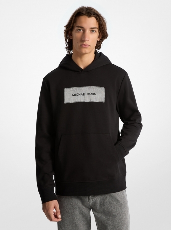 Michael Kors Mens Logo Cotton Blend Hoodie