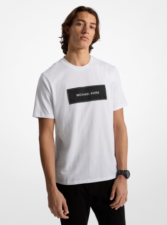 Michael Kors Mens Logo Cotton T-Shirt