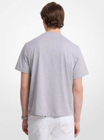 Michael Kors Mens Logo Cotton T-Shirt