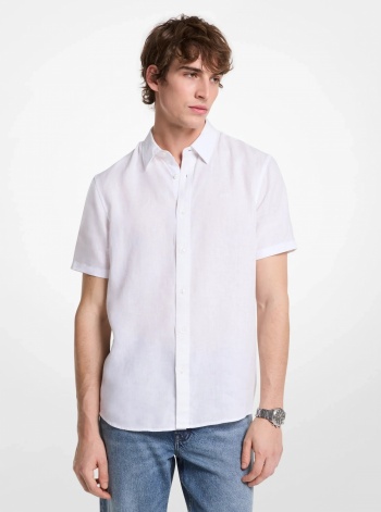 Michael Kors Mens Linen Shirt