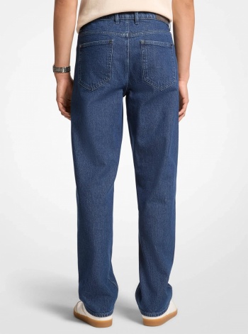 Michael Kors Mens Finn Straight Fit Denim Jeans