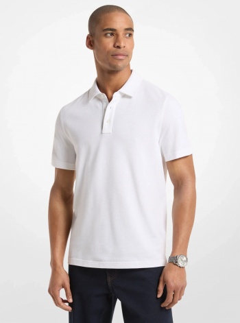 Michael Kors Mens Pima Cotton Piqué Polo Shirt