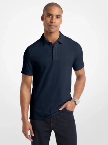 Michael Kors Mens Pima Cotton Piqué Polo Shirt