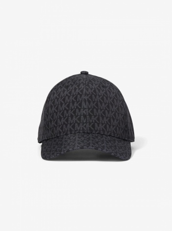 Michael Kors Mens Signature Logo Baseball Hat