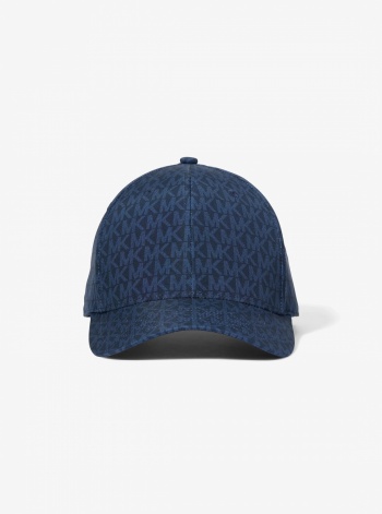 Michael Kors Mens Signature Logo Baseball Hat