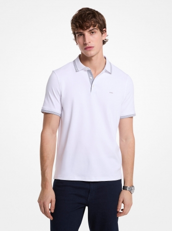 Michael Kors Mens Greenwich Cotton Polo Shirt