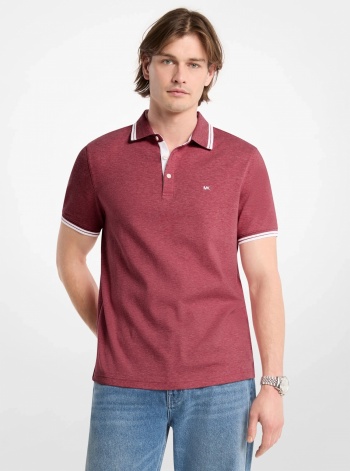 Michael Kors Mens Greenwich Cotton Polo Shirt