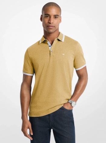 Michael Kors Mens Greenwich Cotton Polo Shirt