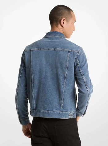 Michael Kors Mens Denim Trucker Jacket