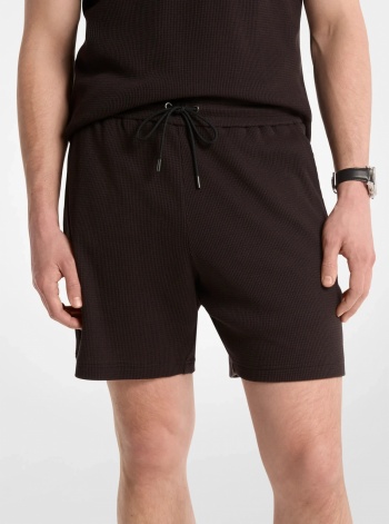 Michael Kors Mens Waffle Knit Shorts