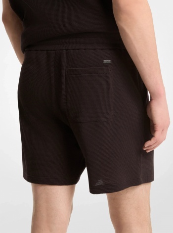 Michael Kors Mens Waffle Knit Shorts