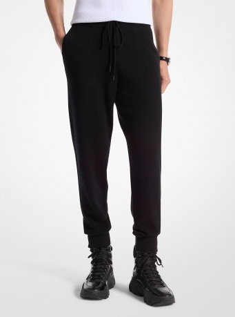 MICHAEL Michael Kors Wool and Cashmere Blend Joggers